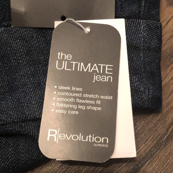 Revolution mid rise fitted bootcut jeans - Picture 6 of 6